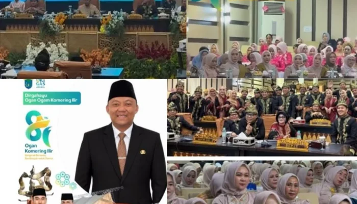 DPRD Kabupaten OKI Gelar Rapat Paripurna Dalam Rangka Memperingati Hari Jadi Kabupaten OKI Ke – 81