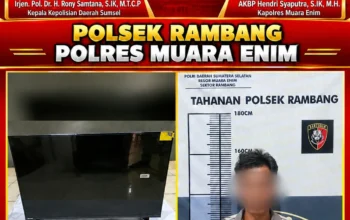 Polsek Rambang Ungkap Kasus Curat dalam Ops Sikat Musi I 2026, Seorang Pria Diamankan Bersama TV Hasil Curian