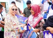 Maya Hasmita Salurkan Bantuan Sosial di Panai Hilir Jelang HUT ke-81 Labuhanbatu