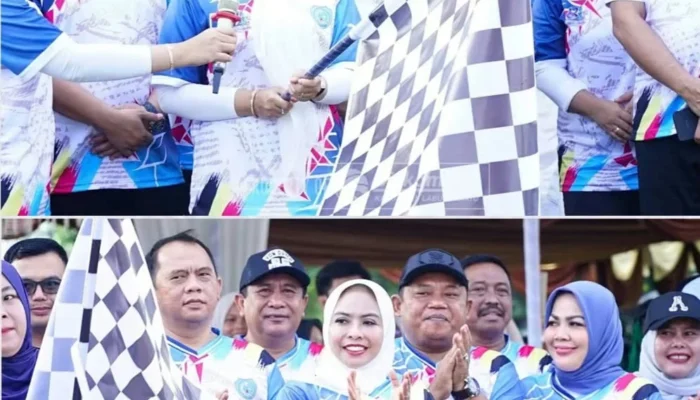 Maya Hasmita Lepas Jalan Santai Panai Tengah, Ribuan Warga Meriahkan HUT ke-81 Labuhanbatu