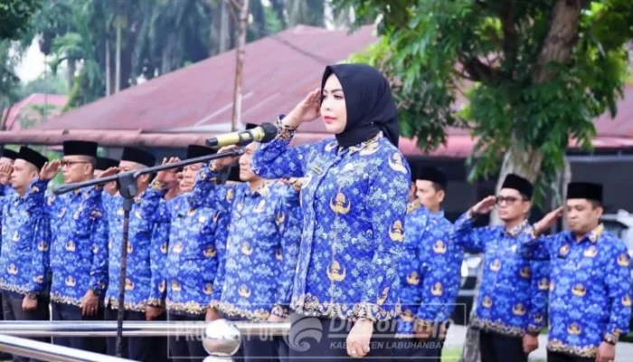 Maya Hasmita Pimpin Upacara Hari Kesaktian Pancasila 2026 di Labuhanbatu
