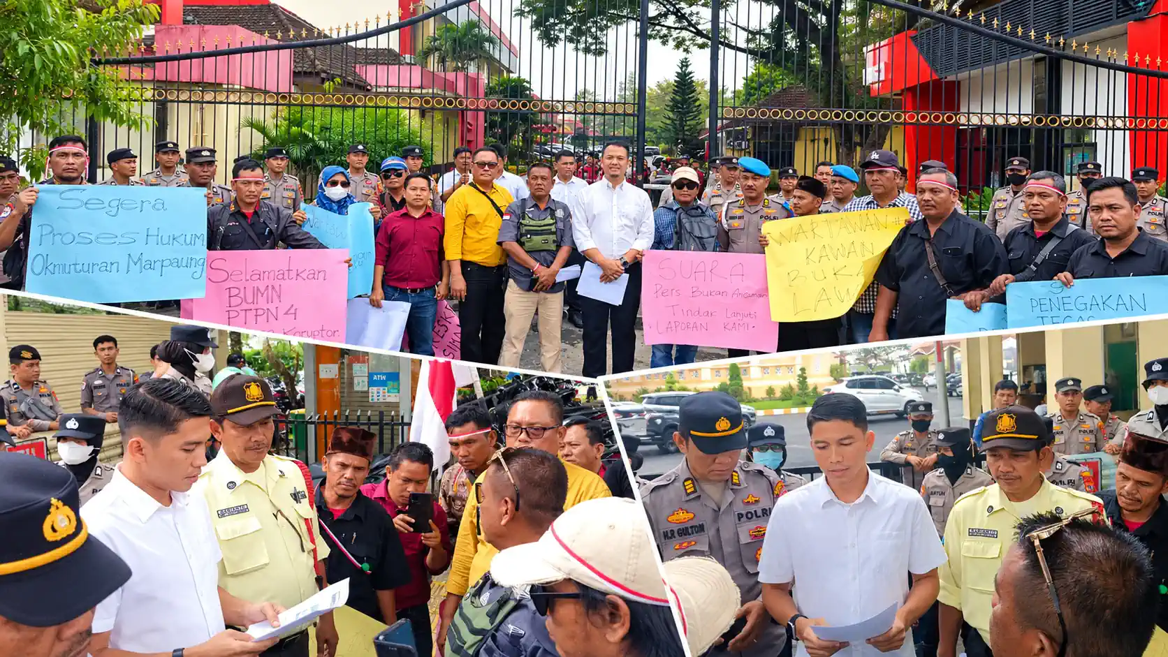 Foto pendukung berita Aliansi Wartawan Datangi Polda Sumut, Desak Pengusutan Dugaan Ancaman Pembunuhan Jurnalis