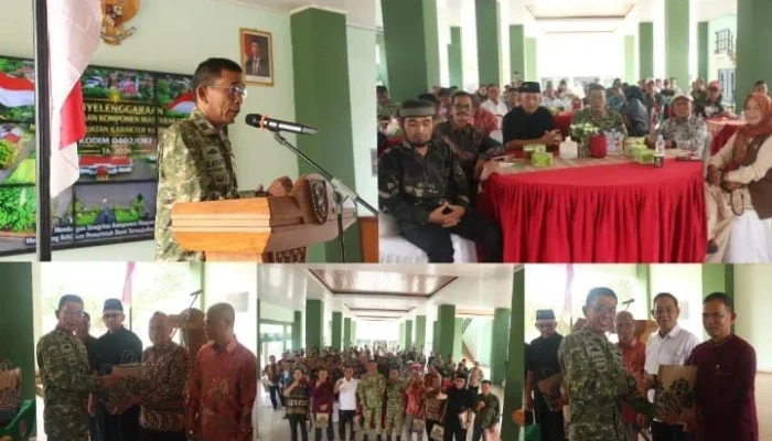 Bangun Karakter Patriotisme, Kodim 0402/OKI-OI Selenggarakan Penguatan Karakter Kebangsaan TA 2026