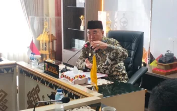 Bupati Saleh Asnawi ; Minta Media Awasi Realisasi Pembangunan