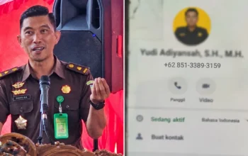 Catut Nama Pejabat Kejari Kotamobagu, Nomor WhatsApp Ini Dipastikan PalsuCatut Nama Pejabat Kejari Kotamobagu, Nomor WhatsApp Ini Dipastikan Palsu