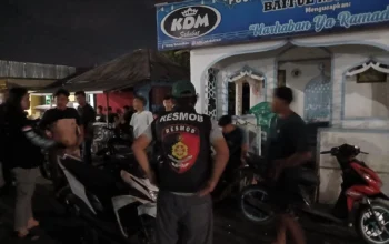 Cegah Gangguan Kamtibmas, URC Polres Kotamobagu Sisir Sejumlah Titik Rawan