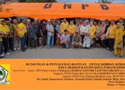 DPD Partai Golkar Padangsidimpuan Serahkan Bantu Kepada Warga Terdampak Bencana Kebakaran di Kelurahan Kantin