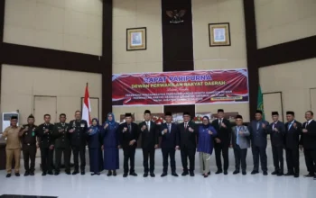 DPRD Tapanuli Selatan Gelar Rapat Paripurna PAW, H. Muhammad Yusuf Siregar Resmi Dilantik