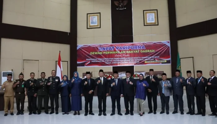 DPRD Tapanuli Selatan Gelar Rapat Paripurna PAW, H. Muhammad Yusuf Siregar Resmi Dilantik