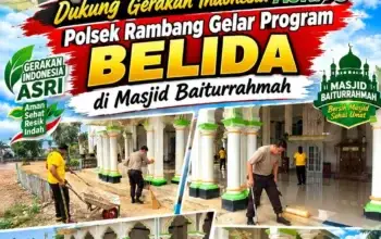 Foto pendukung berita Dukung Gerakan Indonesia ASRI, Polsek Rambang Gelar Program BELIDA di Masjid Baiturrahmah