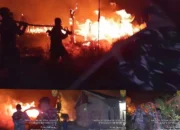 Gerak Cepat Babinsa Koramil 402-07/Indralaya Selamatkan Rumah Warga Dari Kobaran Api