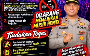 Foto pendukung berita Kapolsek Gunung Megang Imbau Masyarakat Hindari Musik Remix yang Mengganggu Ketertiban, Tegaskan Penindakan
