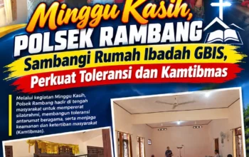 Foto pendukung berita Minggu Kasih, Polsek Rambang Sambangi Rumah Ibadah GBIS, Perkuat Toleransi dan Kamtibmas