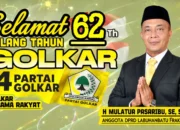 Mulatua Pasaribu Maknai HUT ke-62 Partai Golkar, Soroti Aspirasi Warga Labuhanbatu
