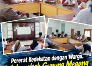 Pererat Kedekatan dengan Warga, Wakapolsek Gunung Megang Sambangi Masyarakat Desa Pagar Dewo