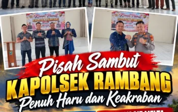 Foto pendukung berita Pisah Sambut Kapolsek Rambang Penuh Haru dan Keakraban, IPTU Zulkarnain Afianata Bertugas di Gunung Megang, AKP Yogie Melta Resmi Mengemban Amanah Baru