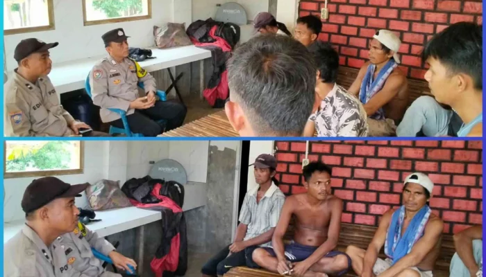 Polsek Gunung Megang Gelar Program POLIRAN di Desa Perjito, Warga Minta Patroli Ditingkatkan pada Jam Rawan