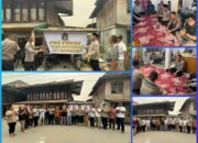 Polsek Tanjung Raja Bersama Masyarakat Siapkan Pos Polisi Anti Narkoba di Desa Skonjing