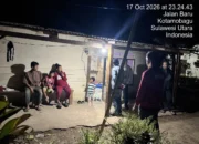 Respons Laporan Keributan di Motoboi Besar, URC Polres Kotamobagu Gencarkan Patroli