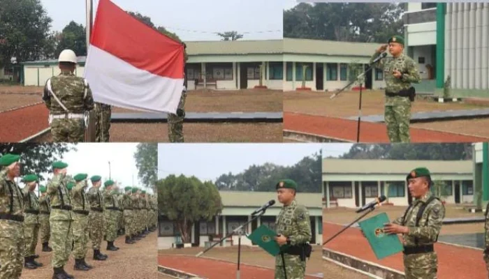 Semangat Persatuan Pemuda, Dandim 0402/OKI-OI. Letkol Inf Gunawan Wibisono, S.H. Pimpin Upacara Sumpah Pemuda