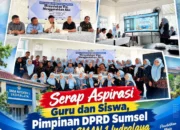 Serap Aspirasi Guru dan Siswa, Pimpinan DPRD Sumsel Sambangi SMAN 1 Indralaya