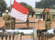 Upacara 17-an Kodim 0402/OKI-OI Jadi Momentum Perkuat Disiplin Dan Kesiapsiagaan Prajurit
