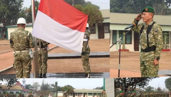 Upacara 17-an Kodim 0402/OKI-OI Jadi Momentum Perkuat Disiplin Dan Kesiapsiagaan Prajurit
